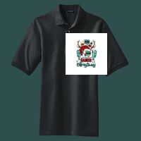 Heavyweight Cotton Pique Polo with Pocket Thumbnail