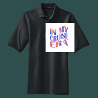 Heavyweight Cotton Pique Polo with Pocket Thumbnail