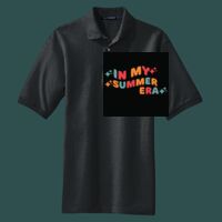Heavyweight Cotton Pique Polo with Pocket Thumbnail