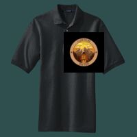 Heavyweight Cotton Pique Polo with Pocket Thumbnail