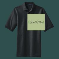 Heavyweight Cotton Pique Polo with Pocket Thumbnail