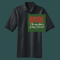 Heavyweight Cotton Pique Polo with Pocket Thumbnail