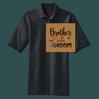 Heavyweight Cotton Pique Polo with Pocket Thumbnail