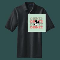 Heavyweight Cotton Pique Polo with Pocket Thumbnail