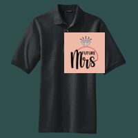 Heavyweight Cotton Pique Polo with Pocket Thumbnail