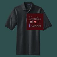 Heavyweight Cotton Pique Polo with Pocket Thumbnail