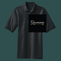Heavyweight Cotton Pique Polo with Pocket Thumbnail