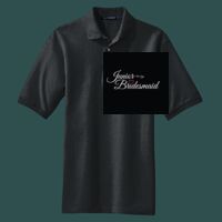 Heavyweight Cotton Pique Polo with Pocket Thumbnail