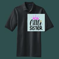 Heavyweight Cotton Pique Polo with Pocket Thumbnail