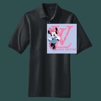 Heavyweight Cotton Pique Polo with Pocket Thumbnail
