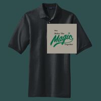 Heavyweight Cotton Pique Polo with Pocket Thumbnail