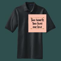 Heavyweight Cotton Pique Polo with Pocket Thumbnail