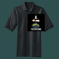 Heavyweight Cotton Pique Polo with Pocket Thumbnail