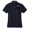 Women's Heavyweight Cotton Pique Polo Thumbnail