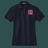 Women's Heavyweight Cotton Pique Polo Thumbnail