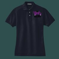 Women's Heavyweight Cotton Pique Polo Thumbnail