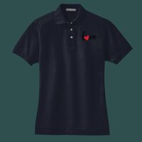 Women's Heavyweight Cotton Pique Polo Thumbnail