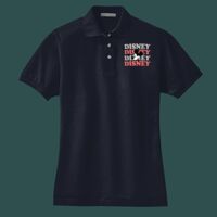 Women's Heavyweight Cotton Pique Polo Thumbnail