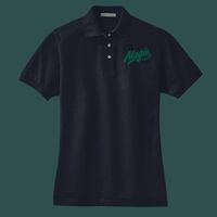 Women's Heavyweight Cotton Pique Polo Thumbnail