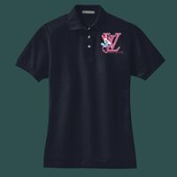 Women's Heavyweight Cotton Pique Polo Thumbnail