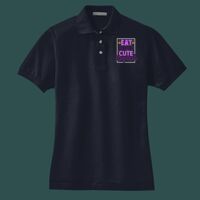 Women's Heavyweight Cotton Pique Polo Thumbnail