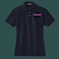Women's Heavyweight Cotton Pique Polo Thumbnail