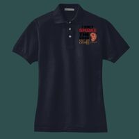 Women's Heavyweight Cotton Pique Polo Thumbnail