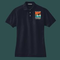 Women's Heavyweight Cotton Pique Polo Thumbnail