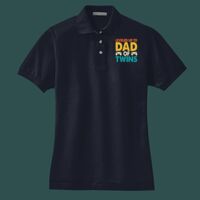 Women's Heavyweight Cotton Pique Polo Thumbnail