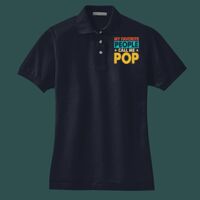 Women's Heavyweight Cotton Pique Polo Thumbnail