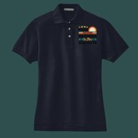Women's Heavyweight Cotton Pique Polo Thumbnail