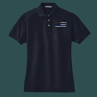 Women's Heavyweight Cotton Pique Polo Thumbnail