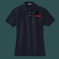 Women's Heavyweight Cotton Pique Polo Thumbnail
