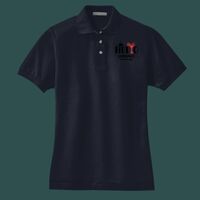 Women's Heavyweight Cotton Pique Polo Thumbnail