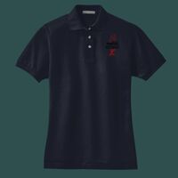 Women's Heavyweight Cotton Pique Polo Thumbnail