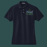 Women's Heavyweight Cotton Pique Polo Thumbnail