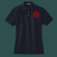 Women's Heavyweight Cotton Pique Polo Thumbnail