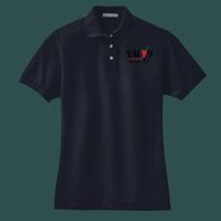 Women's Heavyweight Cotton Pique Polo Thumbnail