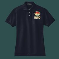 Women's Heavyweight Cotton Pique Polo Thumbnail