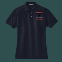 Women's Heavyweight Cotton Pique Polo Thumbnail
