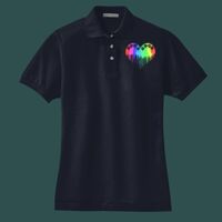 Women's Heavyweight Cotton Pique Polo Thumbnail