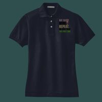 Women's Heavyweight Cotton Pique Polo Thumbnail