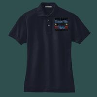 Women's Heavyweight Cotton Pique Polo Thumbnail