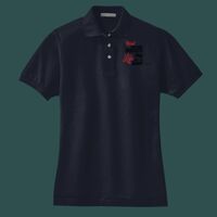 Women's Heavyweight Cotton Pique Polo Thumbnail
