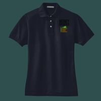 Women's Heavyweight Cotton Pique Polo Thumbnail