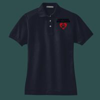 Women's Heavyweight Cotton Pique Polo Thumbnail