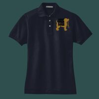 Women's Heavyweight Cotton Pique Polo Thumbnail