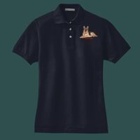 Women's Heavyweight Cotton Pique Polo Thumbnail