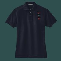Women's Heavyweight Cotton Pique Polo Thumbnail
