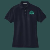 Women's Heavyweight Cotton Pique Polo Thumbnail